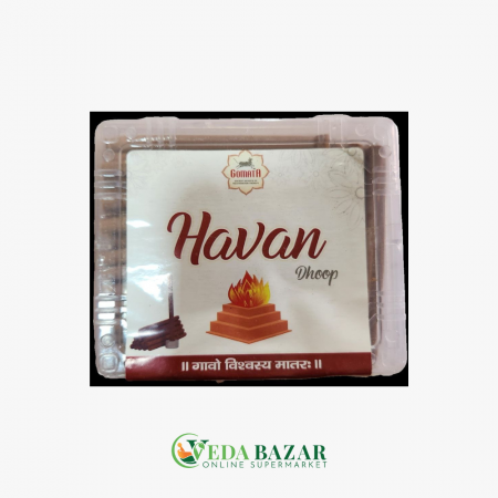 Благовония Хаван (Havan) с навозом, 200 гр, Гомата (Gomata)
