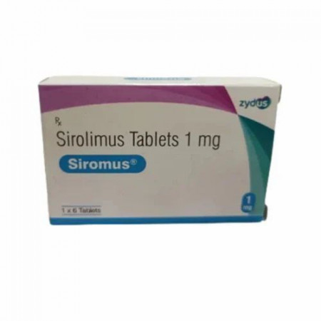 Siromus (sirolius), immunosuppressant, 1 mg, 6 tabs, (Zydus) photo