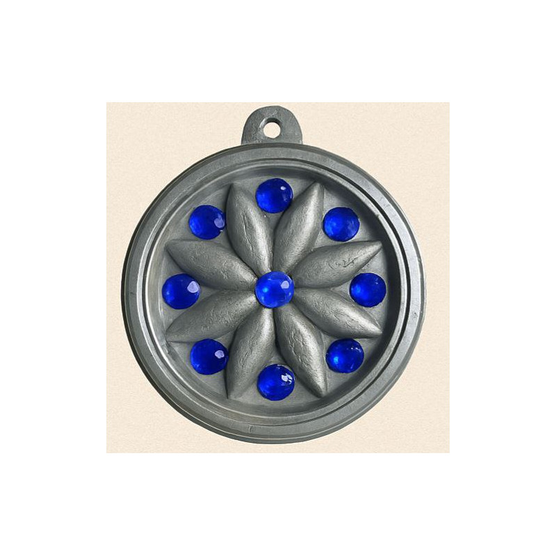 Шани Тарка с Камнями, для гармонизации западного сектора по Васту | 12,7 см фото