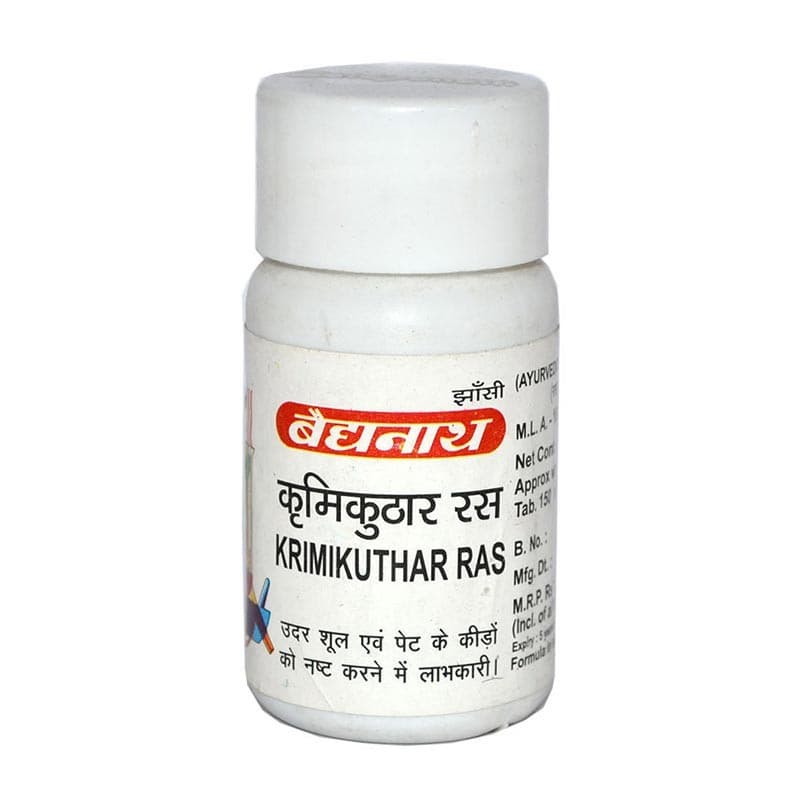 Кримикутхар Рас (Krimikuthar Ras), 80 таб, Байдианат (Baidyanath) фото