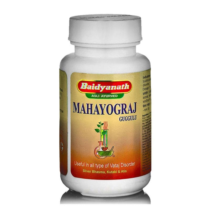 Махайогарадж Гуггул (Mahayogaraj Guggulu), 40 таб, Байдианат (Baidyanath) фото