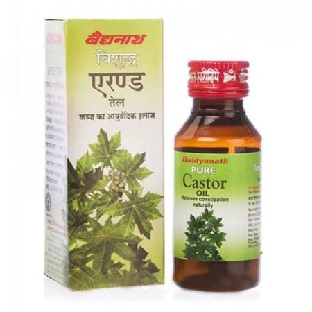 Касторовое масло (Castor Oil), 50 мл, Байдианат (Baidyanath) фото