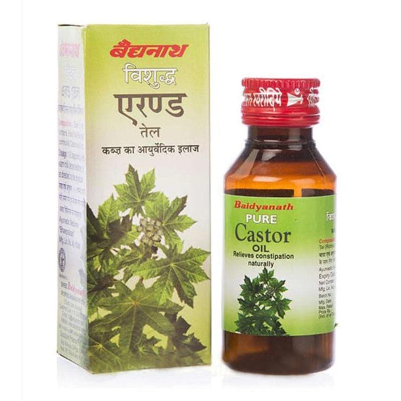 Касторовое масло (Castor Oil), 50 мл, Байдианат (Baidyanath) фото