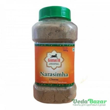 Нарасимха Чурна (Narasimha Churna), 300 гр, Гомата (Gomata)Нарасимха Чурна (Narasimha Churna) фото