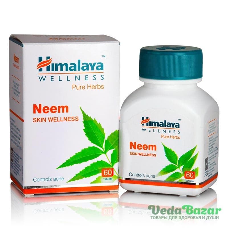 Ним (Neem) очищение крови, 60 таб, Хималая (Himalaya) фото