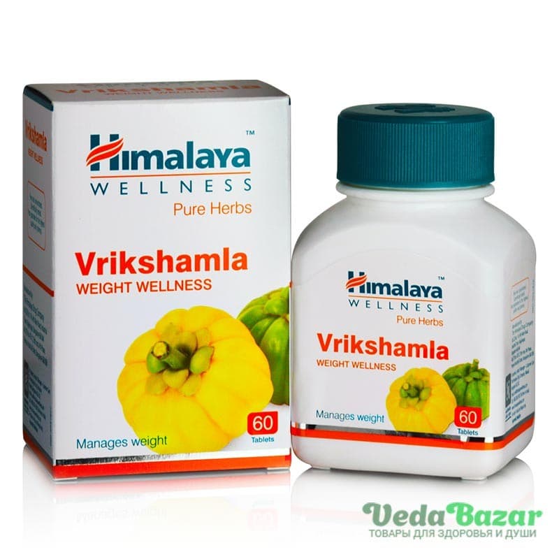 Врикшамла (Vrikshamla) нормализация веса, 60 таб, Хималая (Himalaya) фото