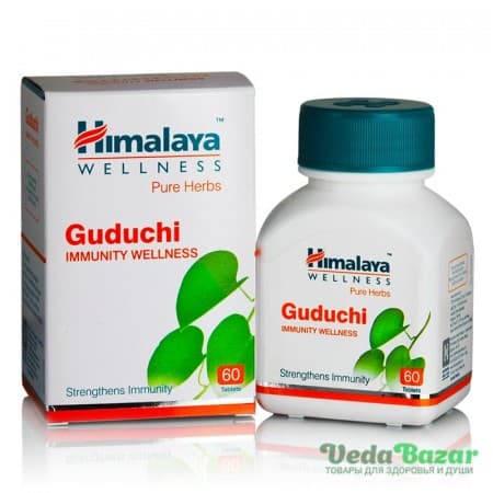 Гудучи (Guduchi), 60 таб, Хималая (Himalaya) фото