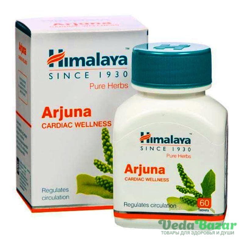Арджуна (Arjuna) для сердца и сосудов, 60 капсул, Хималая (Himalaya) фото