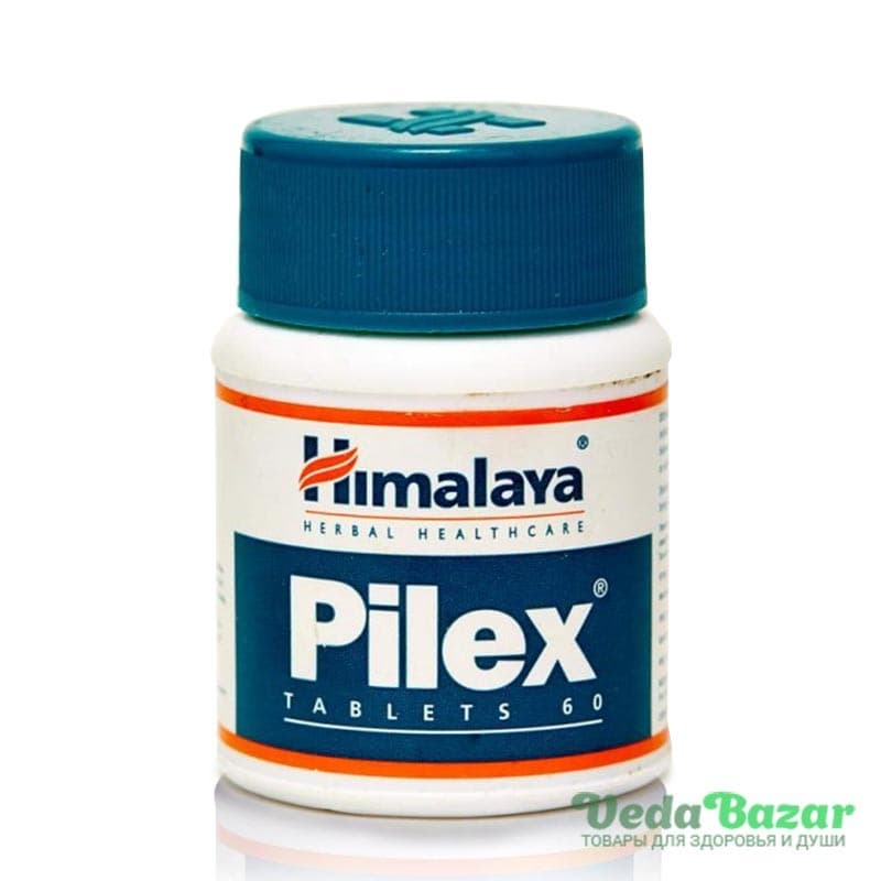 Пайлекс (Pilex) от геморроя и тромбофлебита, 60 таб, Хималая (Himalaya) фото