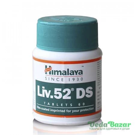Лив-52 ДС (Liv-52 DS) лечение печени, 60 таб, Хималая (Himalaya) фото