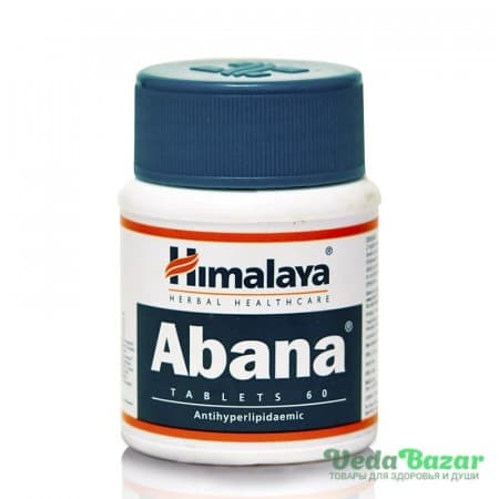 Абана (Abana) сердечно-сосудистая система, 60 таб, Хималая (Himalaya) фото