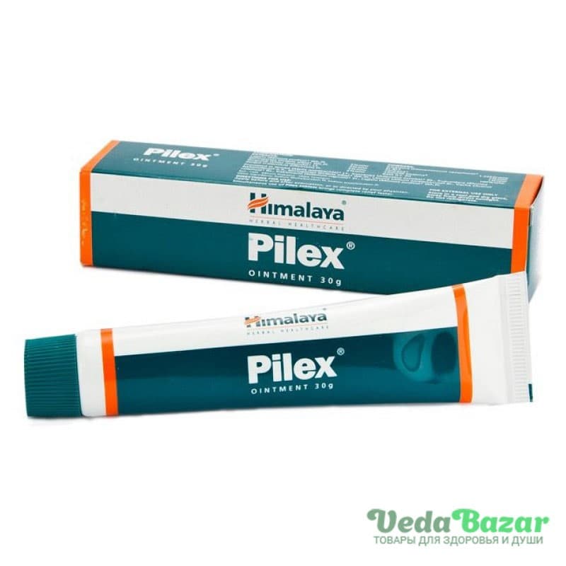 Мазь от варикоза и геморроя Пайлекс (Pilex), 30 гр, Хималая (Himalaya) фото