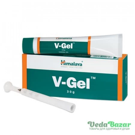 Вагинальный гель Ви-Гель (V-Gel), 30 гр, Хималая (Himalaya) фото