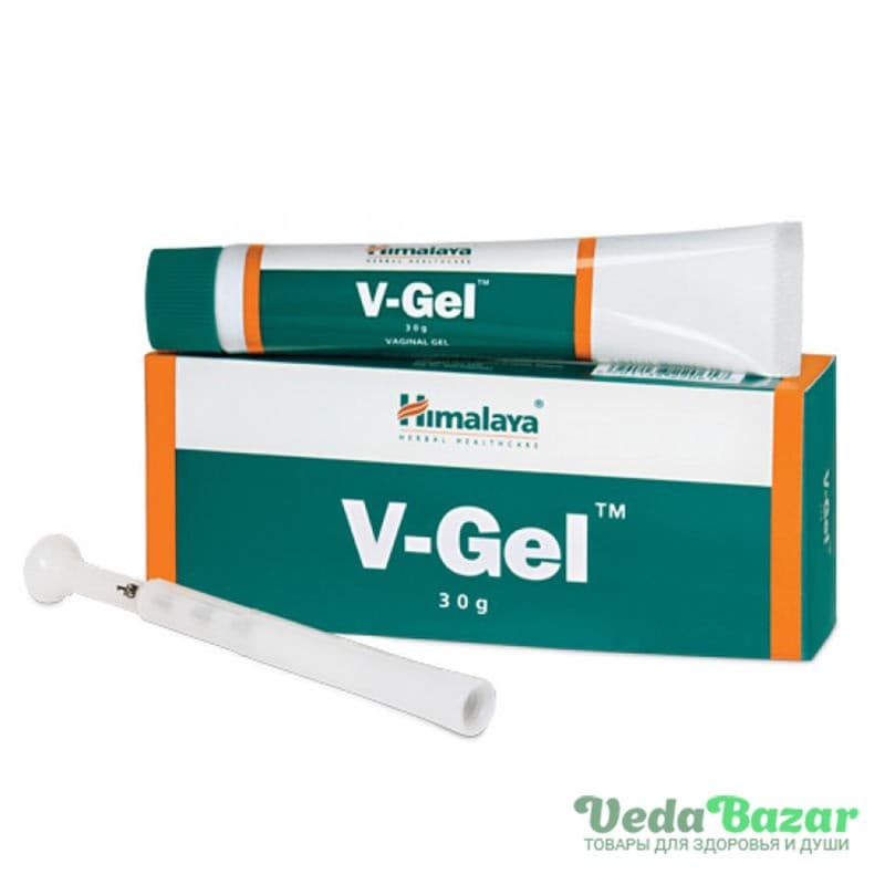 Вагинальный гель Ви-Гель (V-Gel), 30 гр, Хималая (Himalaya) фото