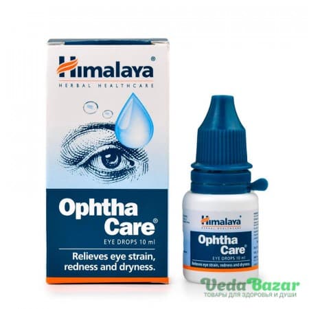 Глазные капли Оптакейр (Ophthacare), 10 мл, Хималая (Himalaya) фото