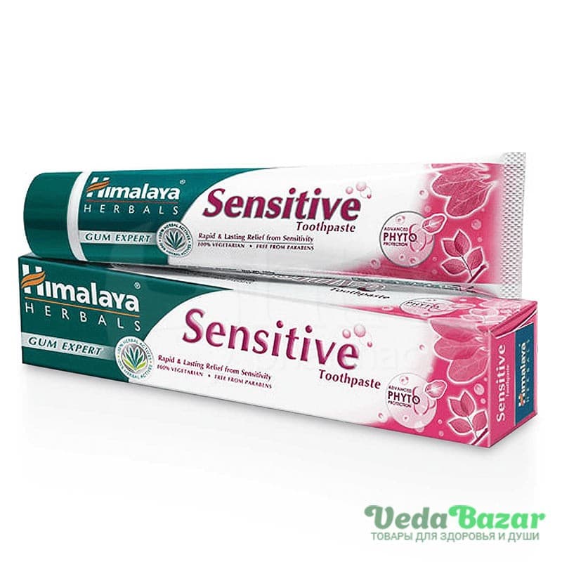 Зубная паста для чувствительных зубов Сенситив (Sensitive), 80 гр, Хималая (Himalaya) фото
