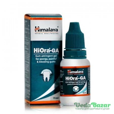 Аюрведический Гель для Десен Хиора-Га (Hiora-Ga), 15 Мл, Хималая (Himalaya) фото