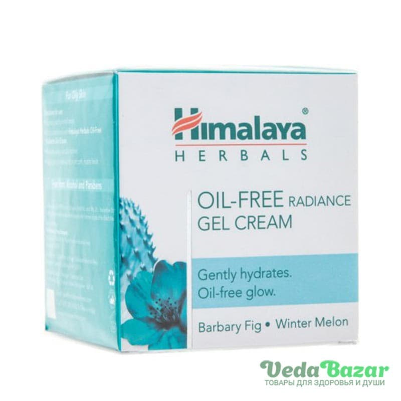 Безмасленный увлажняющий крем-гель (OIL-FREE Radiance Gel Cream), 50 гр, Хималая (Himalaya) фото