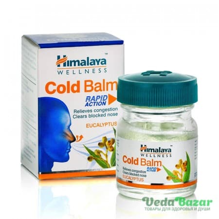 Бальзам от Головной Боли Колд Балм (Cold Balm), 10 Гр, Хималая (Himalaya) фото