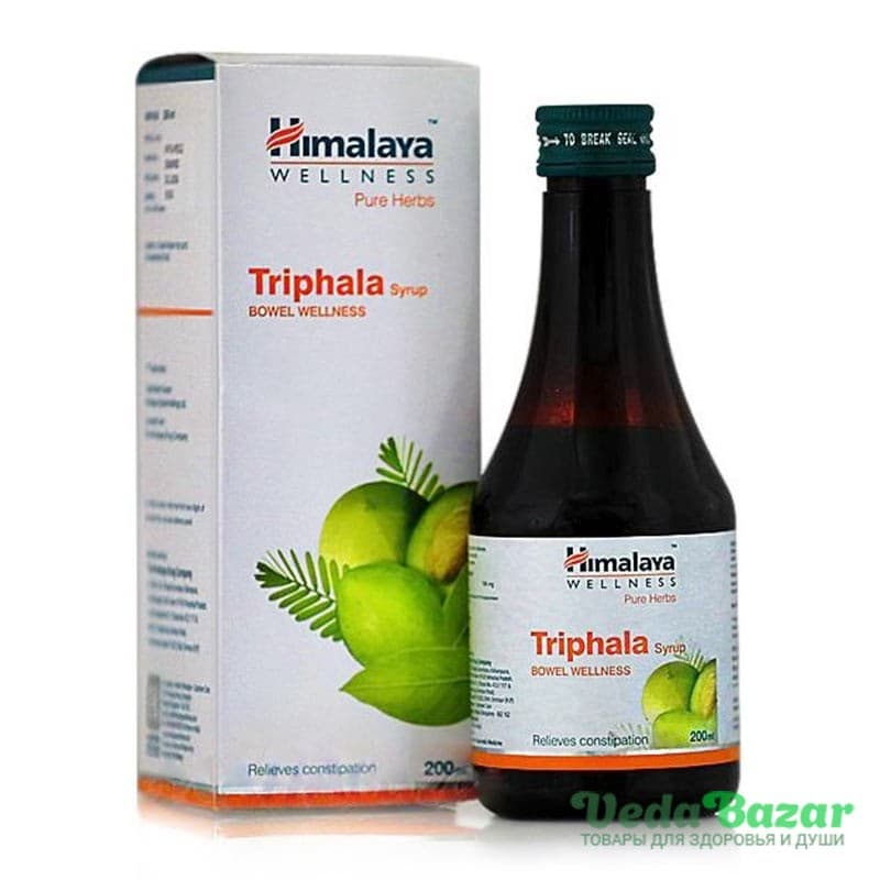 Сироп Трифала (Triphala Syrup), 200 мл, Хималая (Himalaya) фото