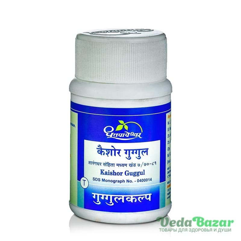 Кайшор Гуггул (Kaishore Guggul), 60 таб, Дхутапапешвар (Dhootapapeshwar) фото
