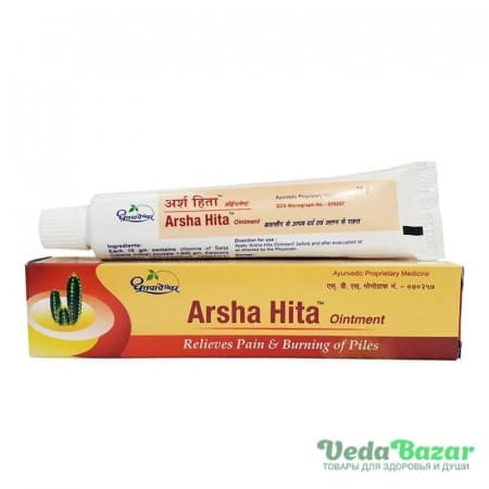 Мазь Арша Хита (Arsha Hita) от геморроя, 30 гр, Дхутапапешвар (Dhootapapeshwar) фото