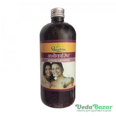 Тоник Ашокаришта (Ashokaristha), 450 мл, Дхутапапешвар (Dhootapapeshwar) фото