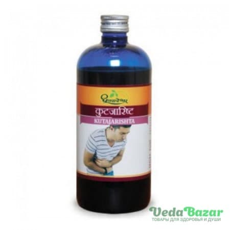 Тоник Кутаджаришта (Kutajarishta), 450 мл, Дхутапапешвар (Dhootapapeshwar) фото