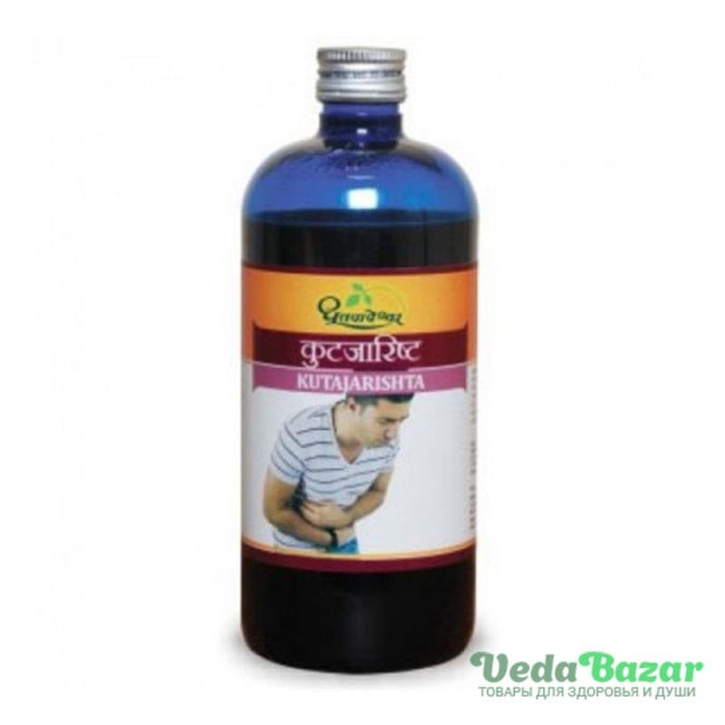 Тоник Кутаджаришта (Kutajarishta), 450 мл, Дхутапапешвар (Dhootapapeshwar) фото