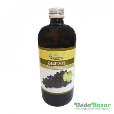 Тоник Дракшасава (Drakshasava), 450 мл, Дхутапапешвар (Dhootapapeshwar) фото