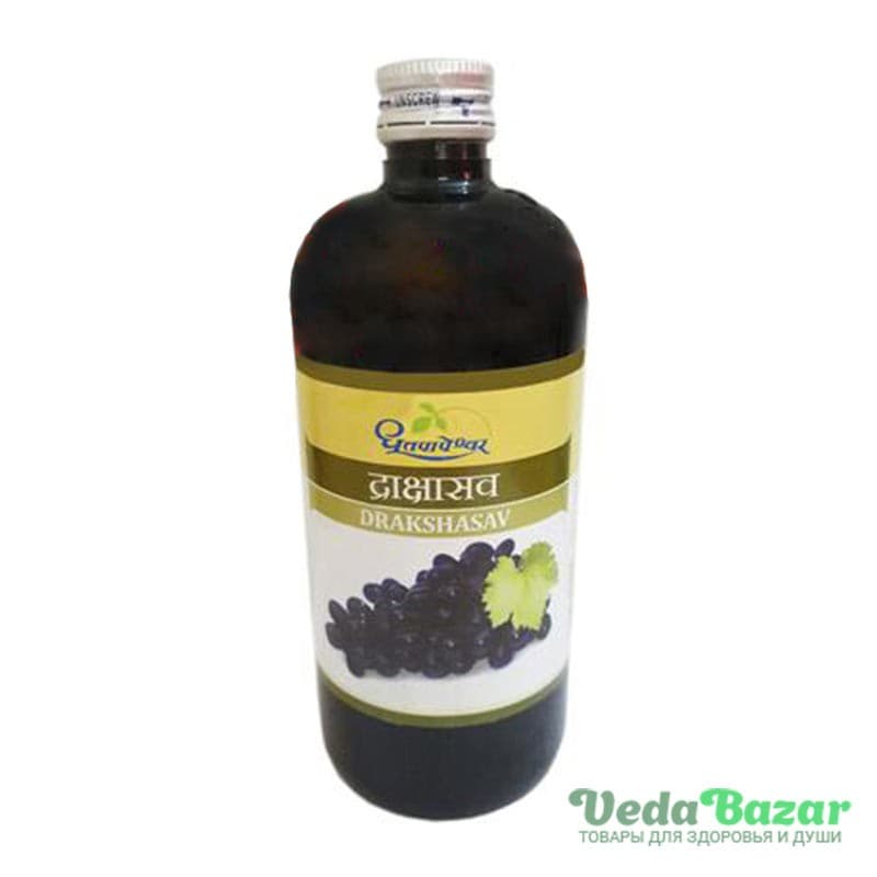 Тоник Дракшасава (Drakshasava), 450 мл, Дхутапапешвар (Dhootapapeshwar) фото