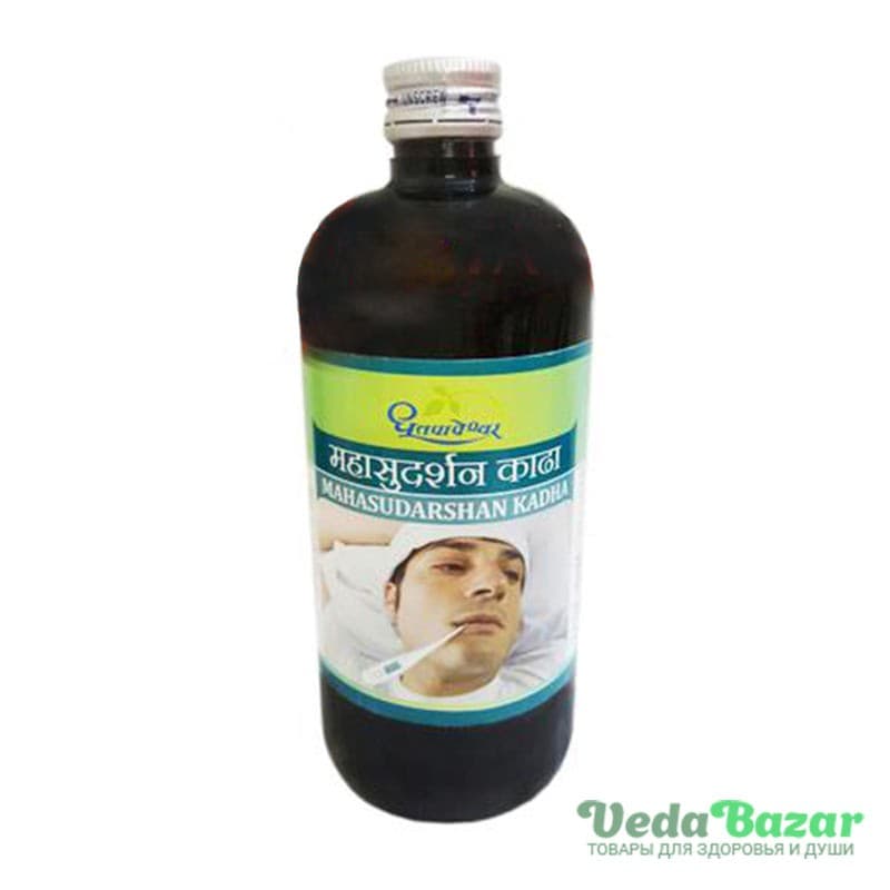 Тоник Махасударшан Кадха (Mahasudarshan Kadha), 450 мл, Дхутапапешвар (Dhootapapeshwar) фото