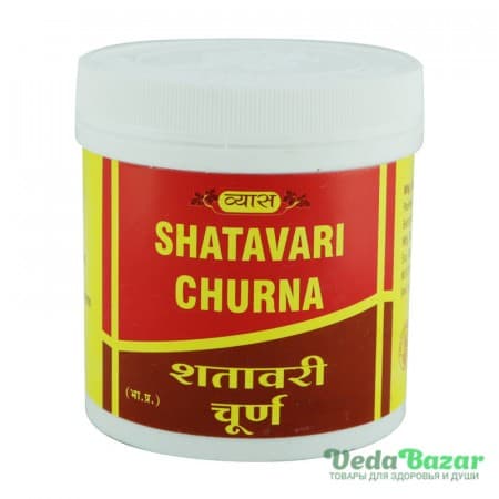 Шатавари Чурна (Shatavari Churna) женский эликсир молодости, 100 гр, Вьяс (Vyas) фото