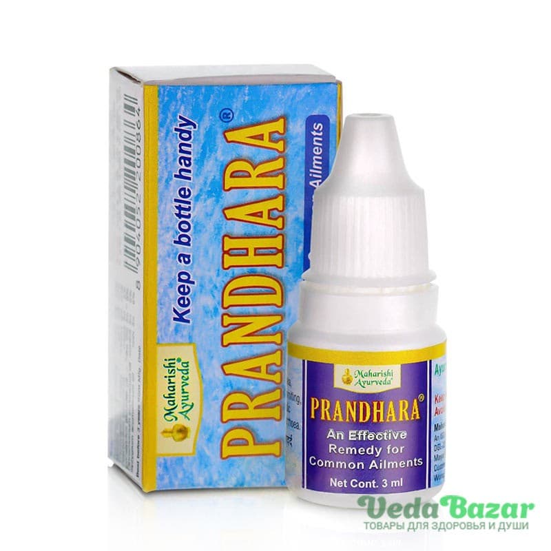 Прандхара (Prandhara) обезболивающие капли, 3 мл, Махариш Аюрведа (Maharishi Ayrveda) фото