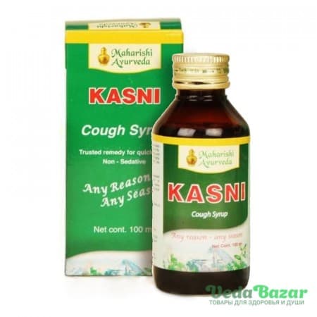 Сироп Касни (Kasni) от кашля, 100 мл, Махариши Аюрведа (Maharishi Ayurveda) фото