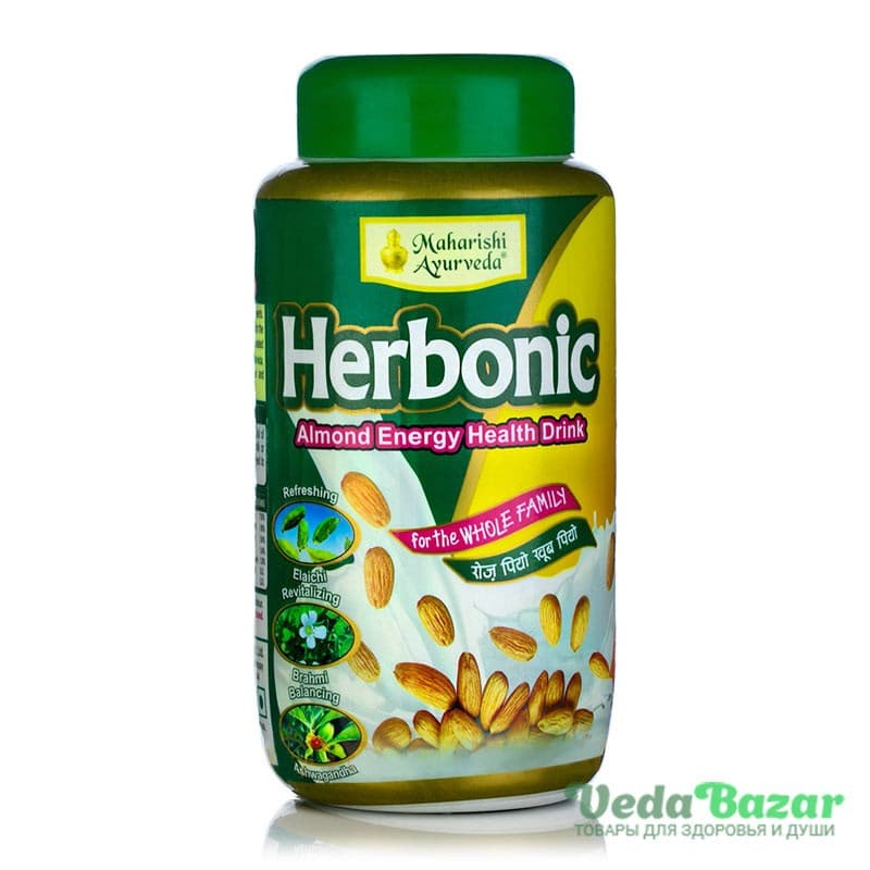 Энергетический коктейль Хербоник (Herbonic), 450 гр, Махариши Аюрведа (Maharishi Ayurveda) фото