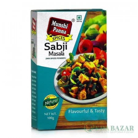 Сабджи Масала (Sabji Masala), 100 гр, Мунши Панна (Munshi Panna) фото