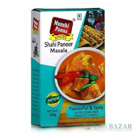 Шахи Панир Масала (Shahi Paneer Masala), 100 гр, Мунши Панна (Munshi Panna) фото
