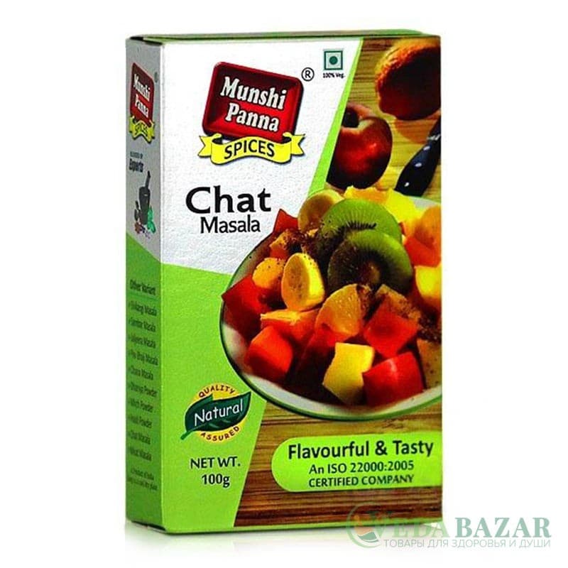 Чат Масала (Chat Masala), 100 гр, Мунши Панна (Munshi Panna) фото