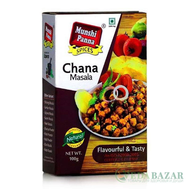 Чана Масала (Chana Masala), 100 гр, Мунши Панна (Munshi Panna) фото