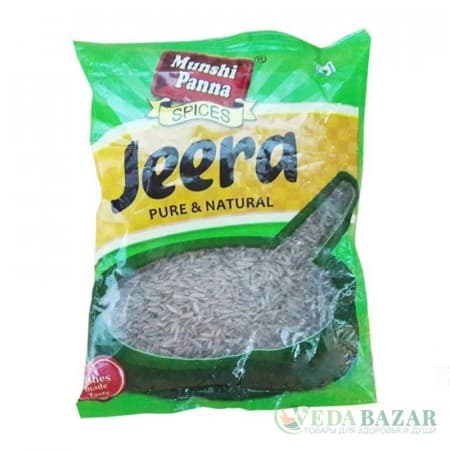 Зира (Кумин) Jeera (Cumin), 100 гр, Мунши Панна (Munshi Panna) фото