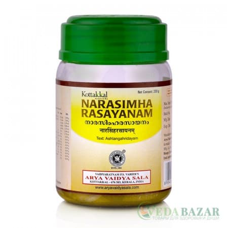 Нарасимха Расаянам (Narasimha Rasayanam) восстановление жизненных сил, 200 гр, Коттаккал (Kottakkal) фото