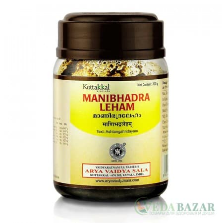 Манибхадра Лехам (Manibhadra Leham) универсальное аюрведическое средство, 200 гр, Коттаккал (Kottakkal) фото