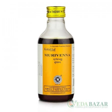 Муривенна (Murivenna) массажное масло для суставов и костей, 200 мл, Коттаккал (Kottakkal) фото