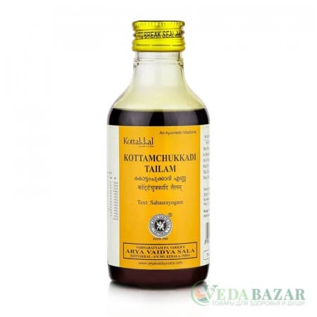 Коттамчуккади Тайлам (Kottamchukkadi Tailam) аюрведическое масло от отеков, 200 мл, Коттаккал (Kottakkal) фото